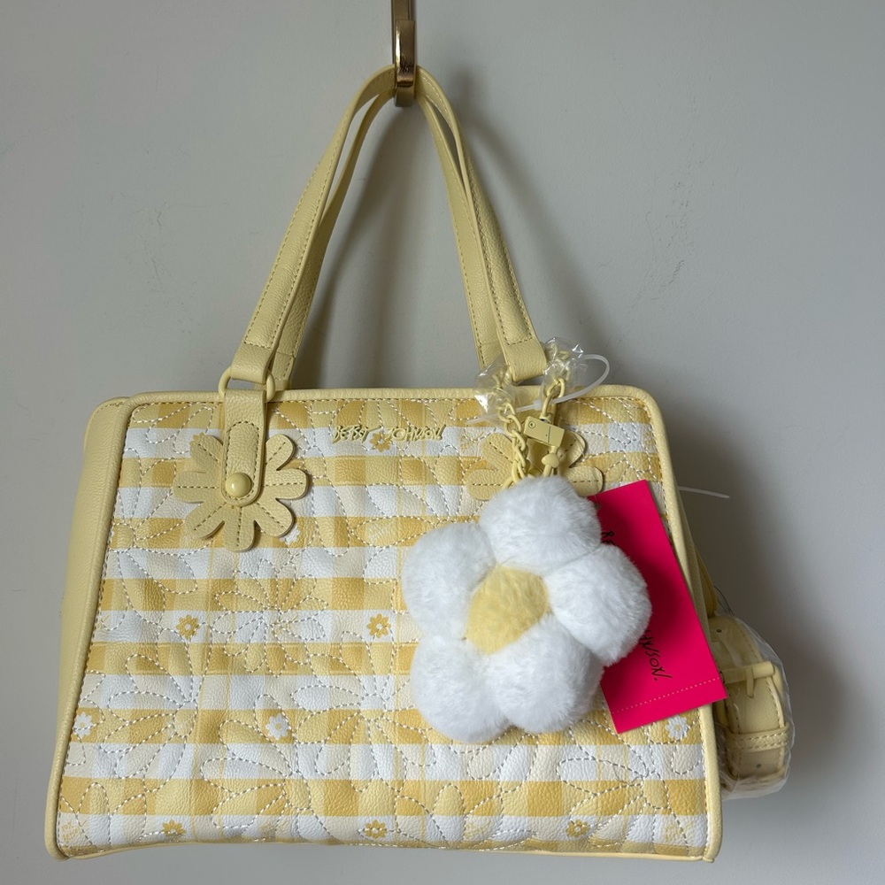 Viral Betsey Johnson Butter Yellow Tote bag
